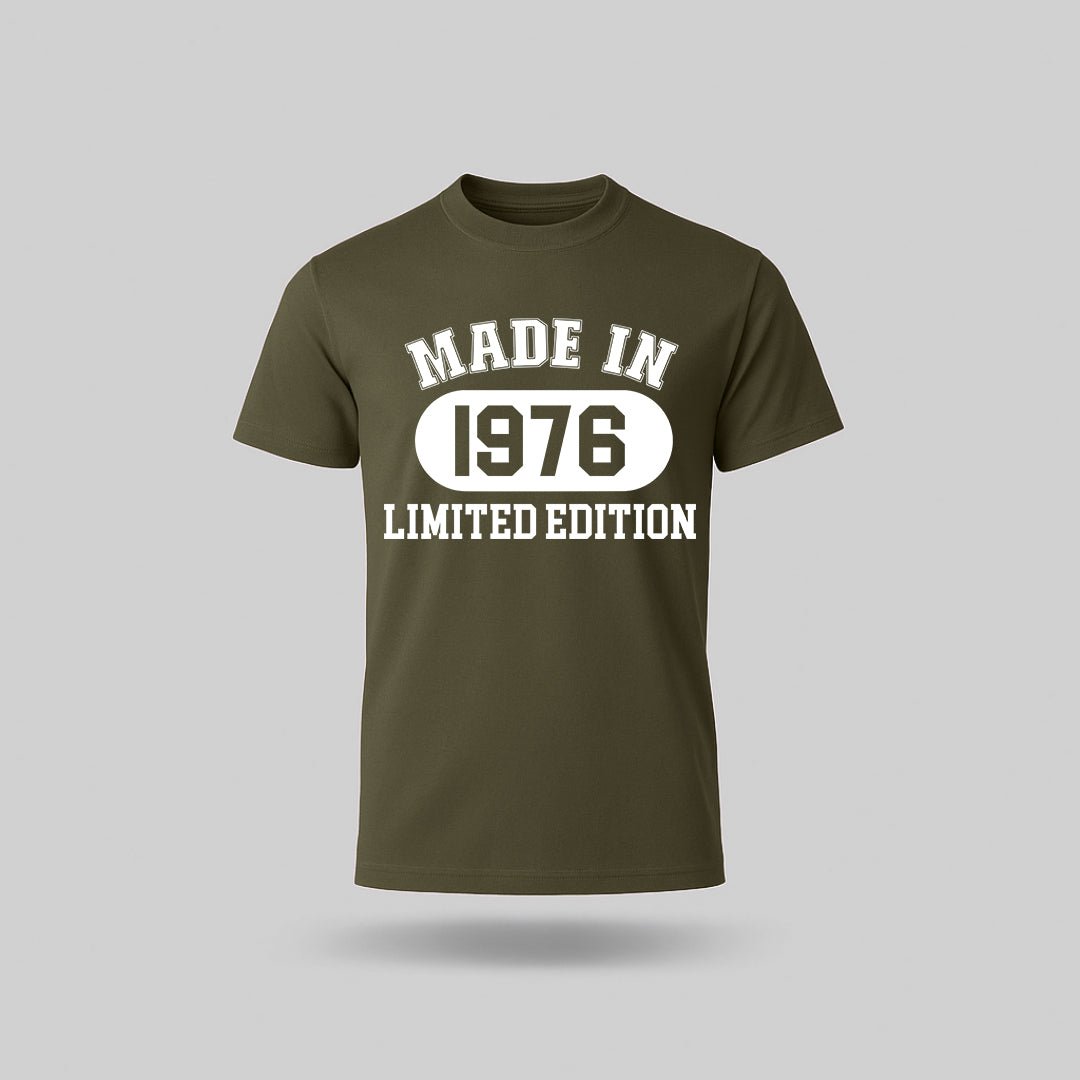 50th Birthday T-shirt - Made In - Birthday Tees