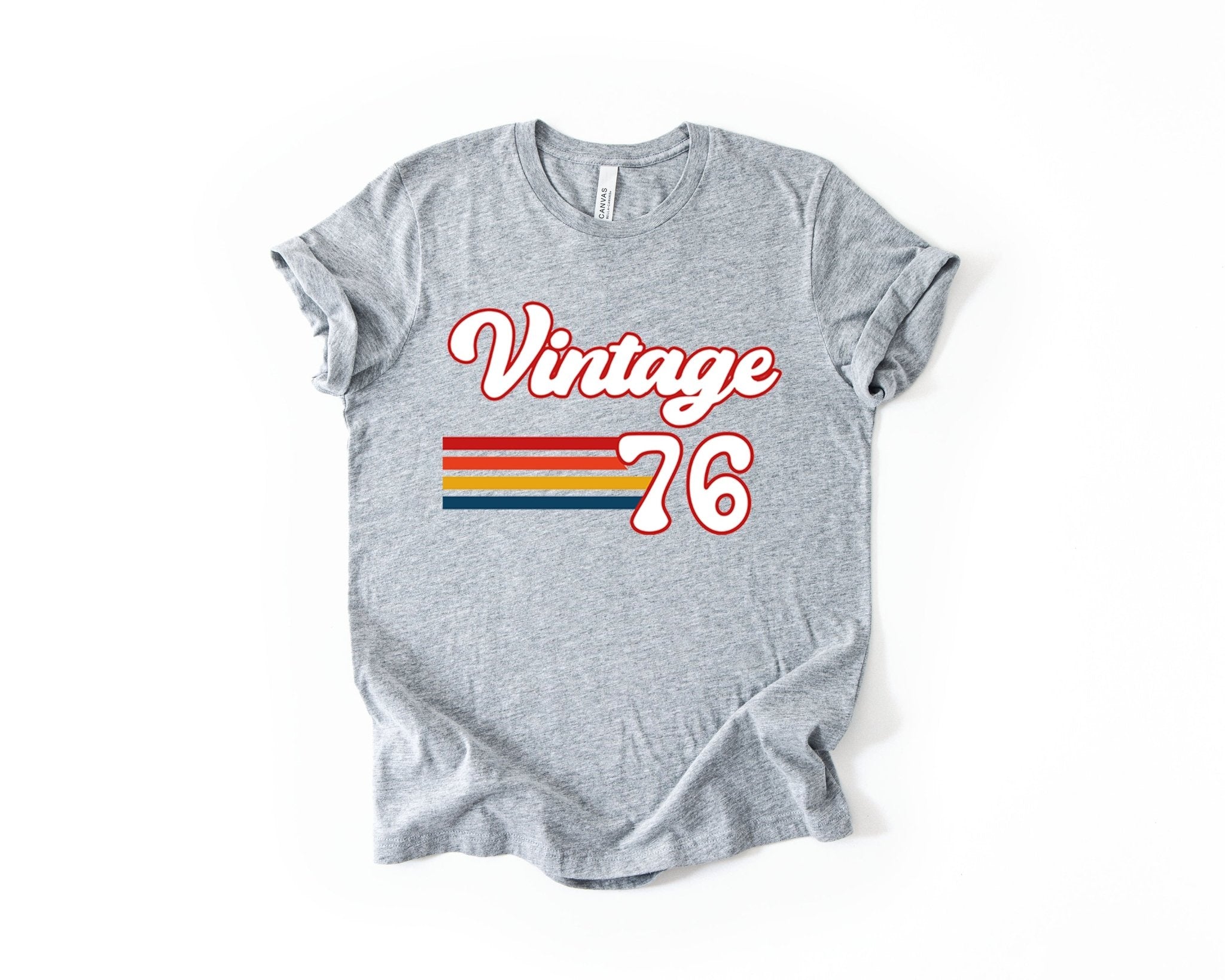 50th Birthday T-shirt, Retro Vintage - Birthday Tees