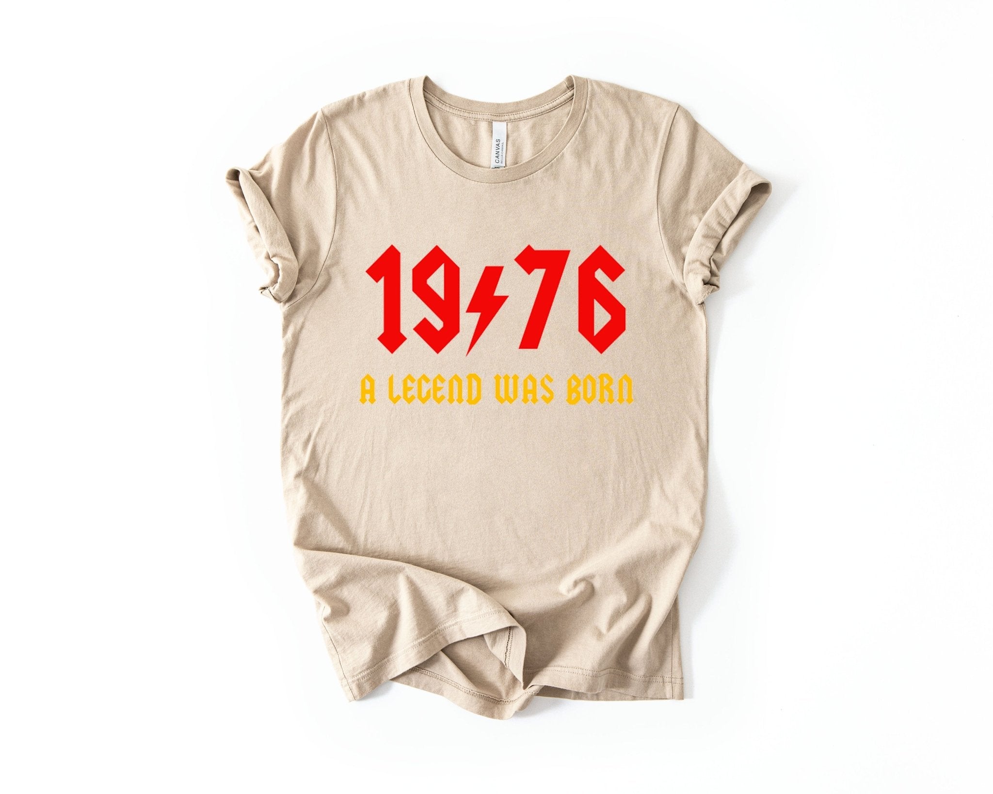 50th Birthday T-Shirt Rock Star - Birthday Tees