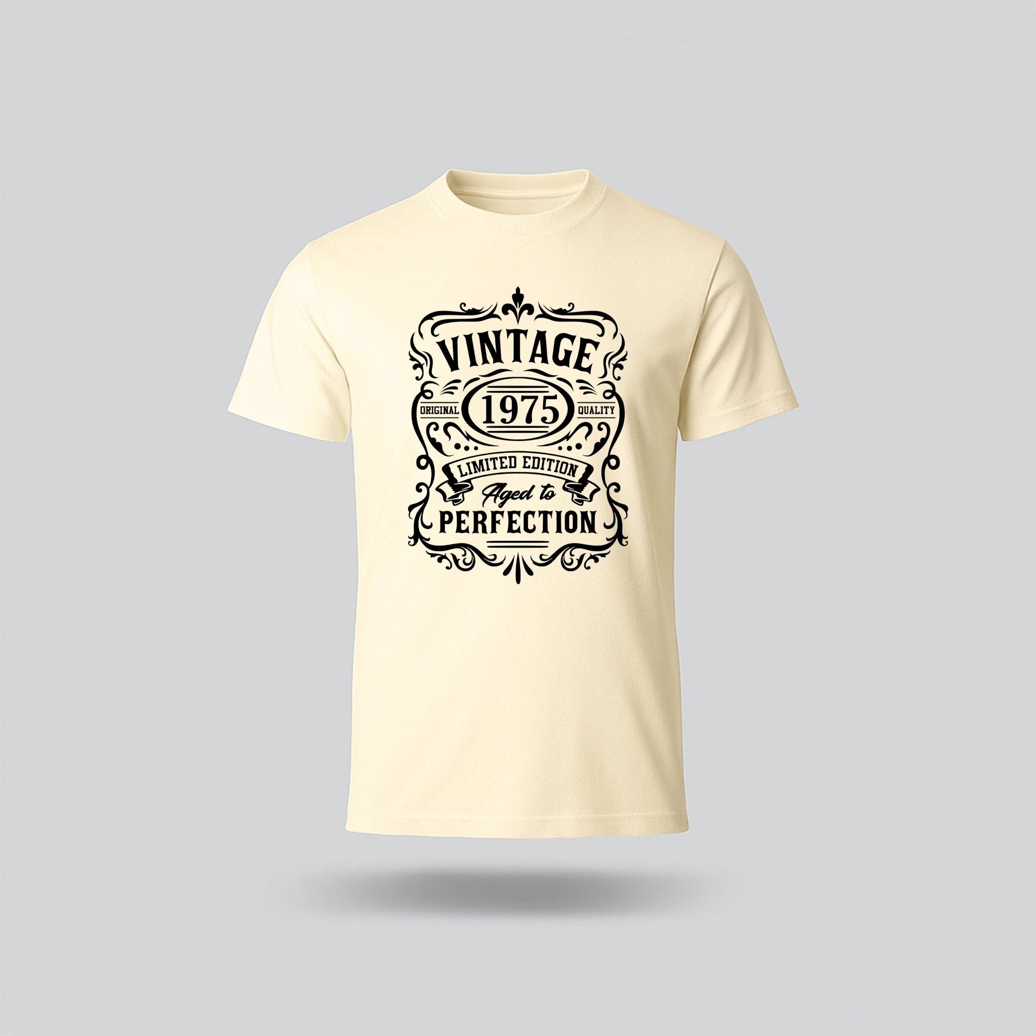 50th Birthday T-Shirt - Vintage Perfection - birthdaytees.co