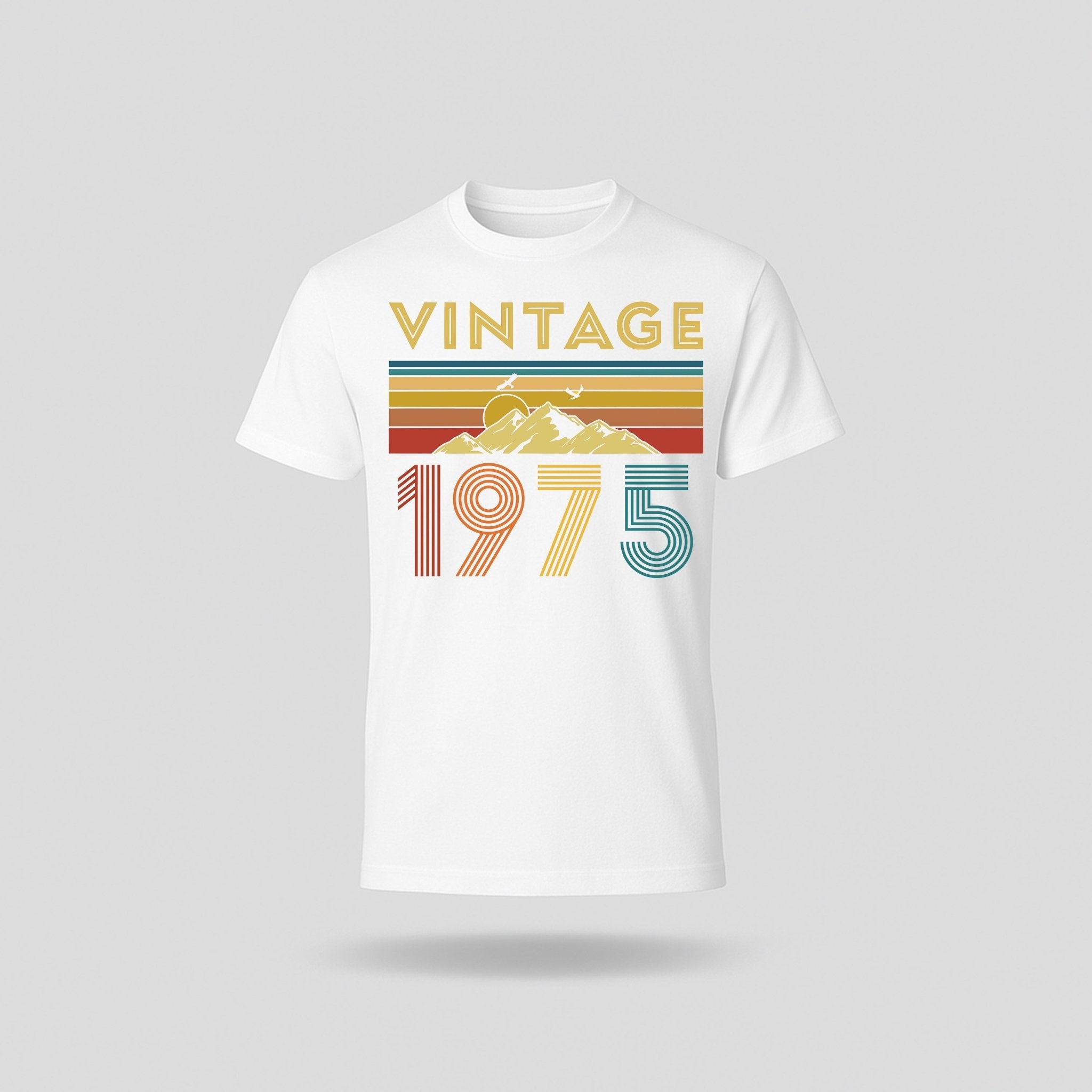 50th Birthday T-Shirt Vintage Retro - birthdaytees.co