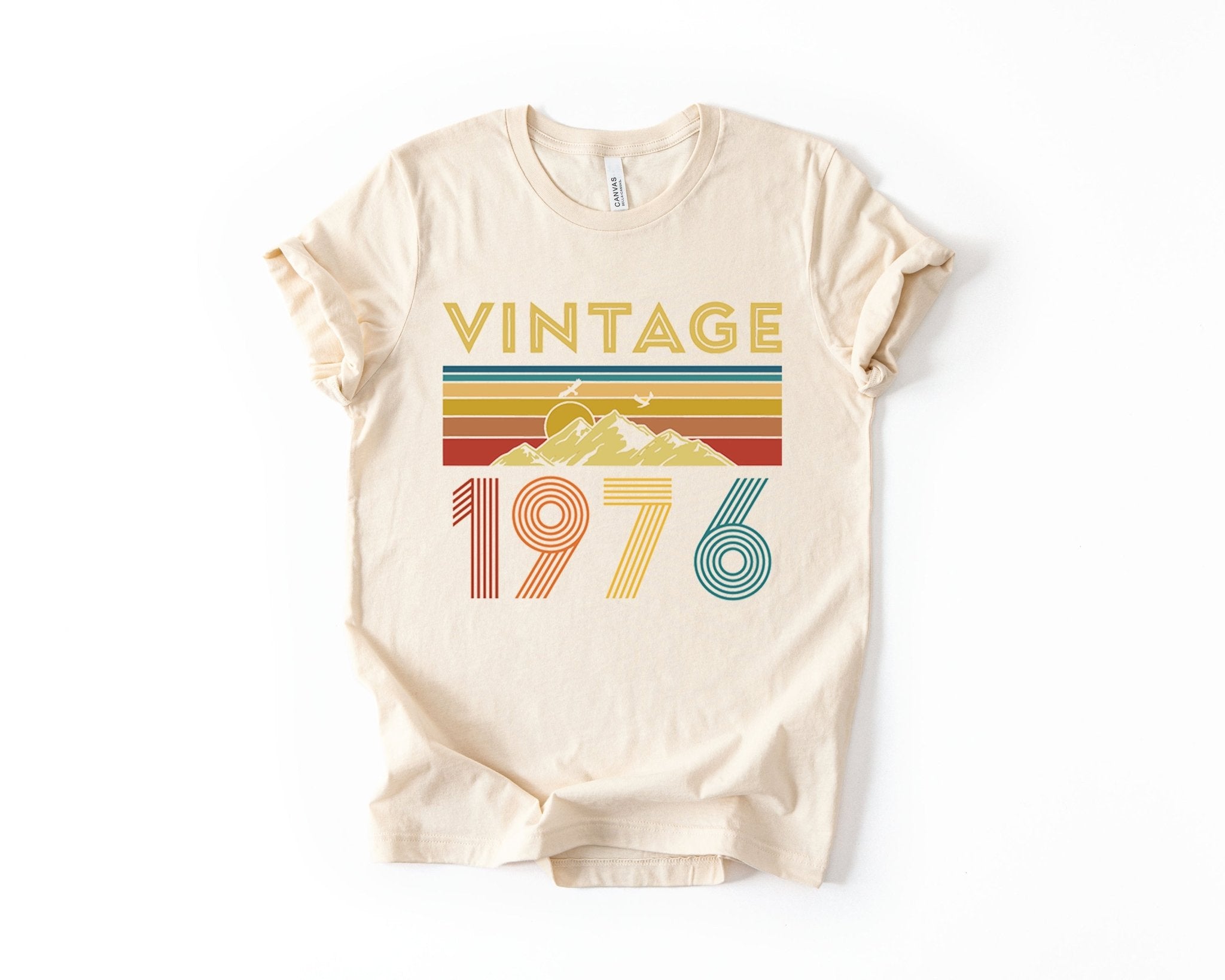 50th Birthday T-Shirt Vintage Retro - Birthday Tees