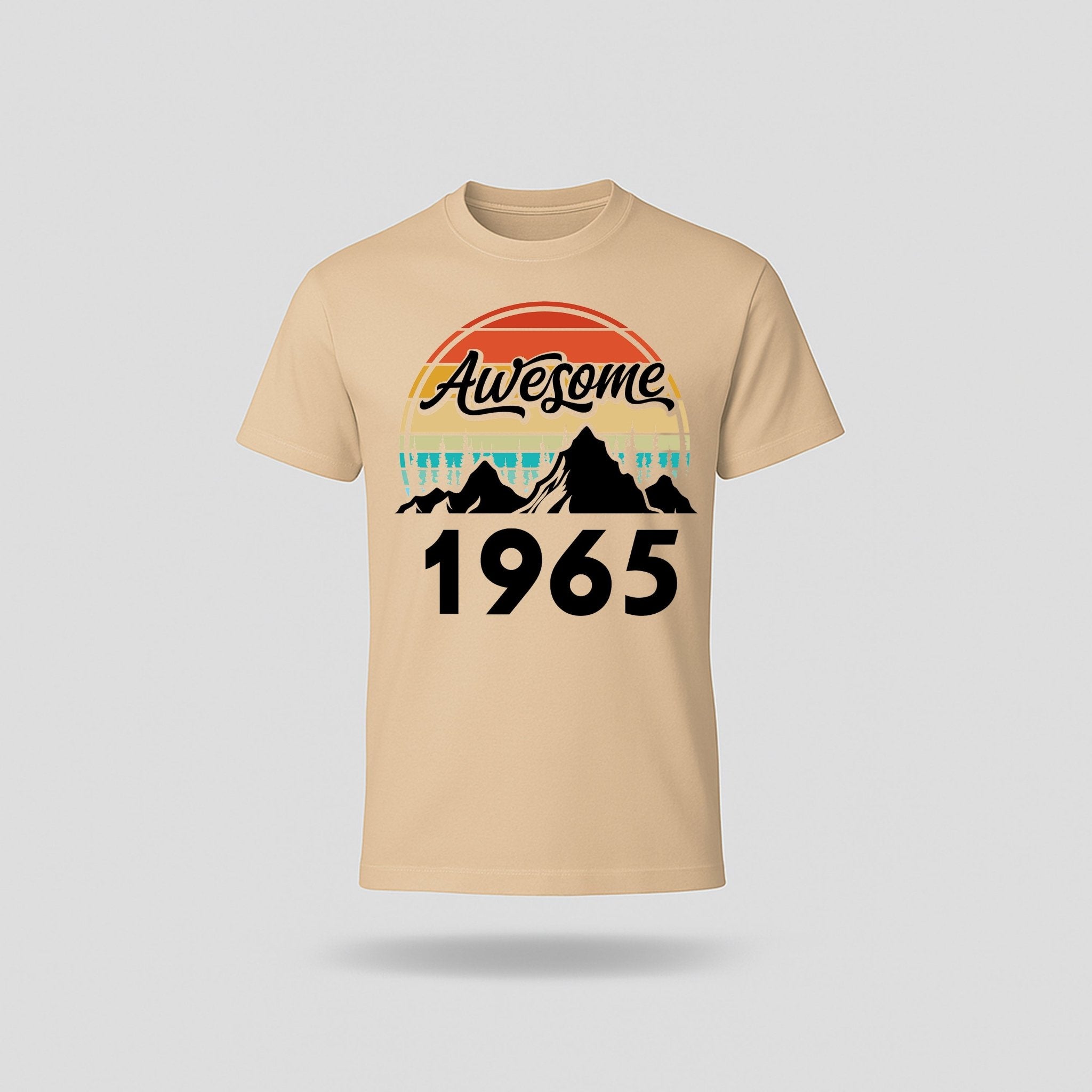 60th Birthday T-Shirt Awesome High - birthdaytees.co