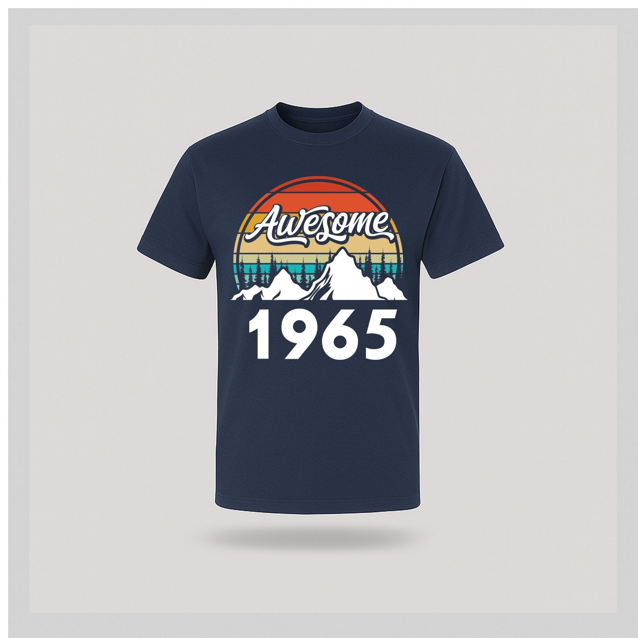 60th Birthday T-Shirt Awesome High - birthdaytees.co