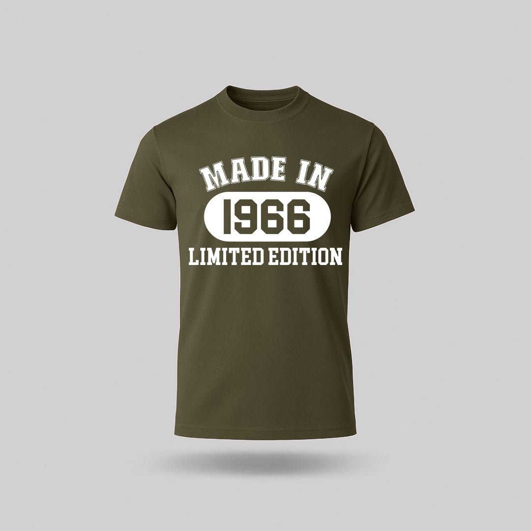 60th Birthday T-shirt - Made In - Birthday Tees