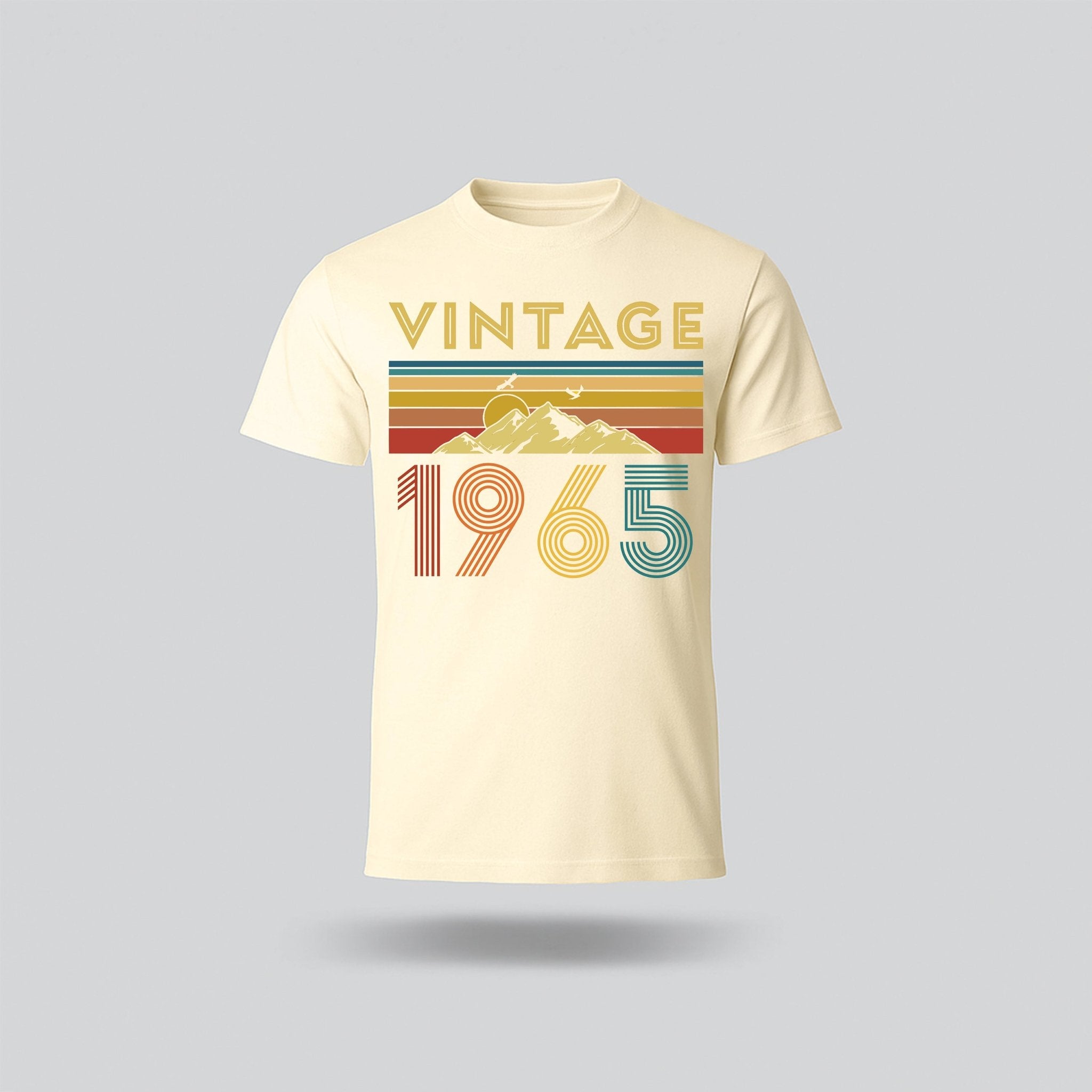 60th Birthday T-Shirt - Vintage Retro - birthdaytees.co