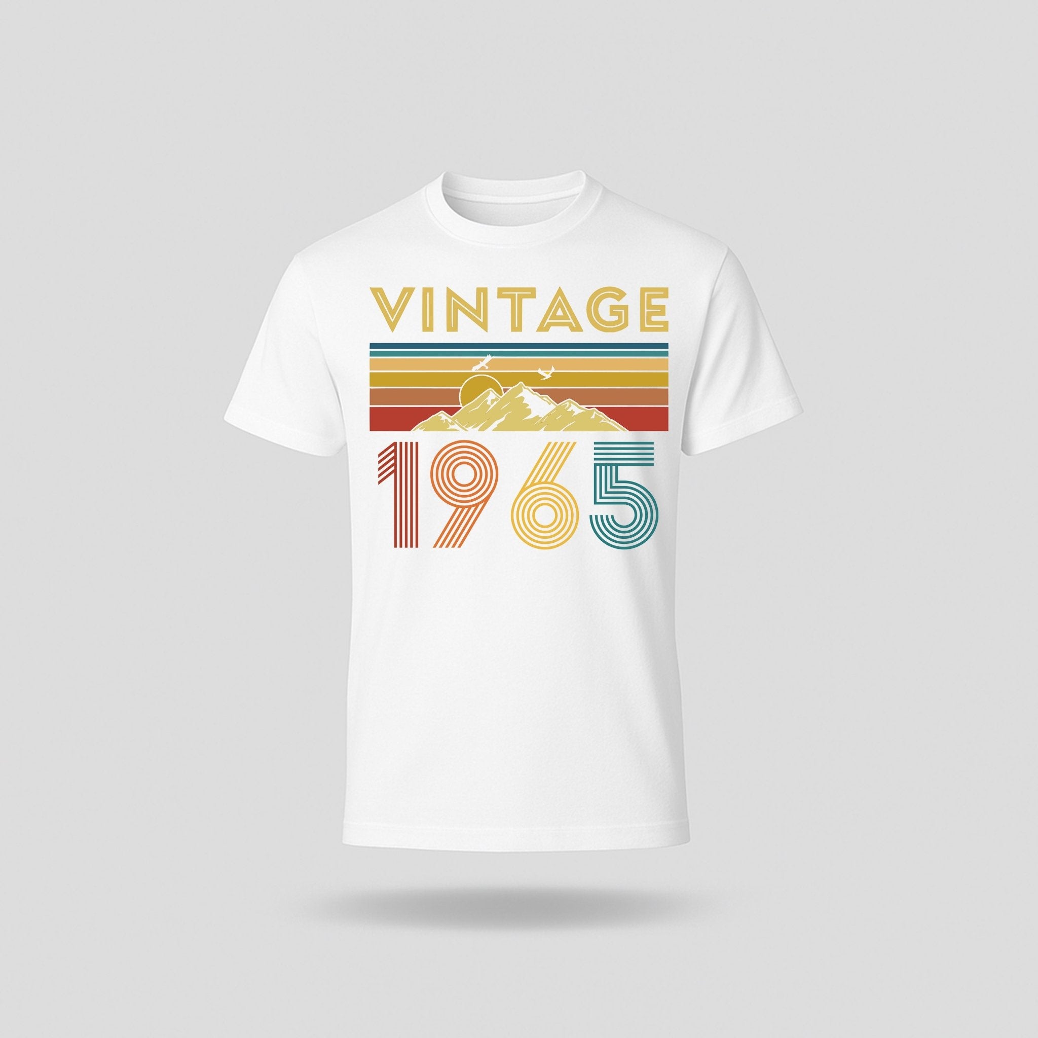 60th Birthday T-Shirt - Vintage Retro - birthdaytees.co