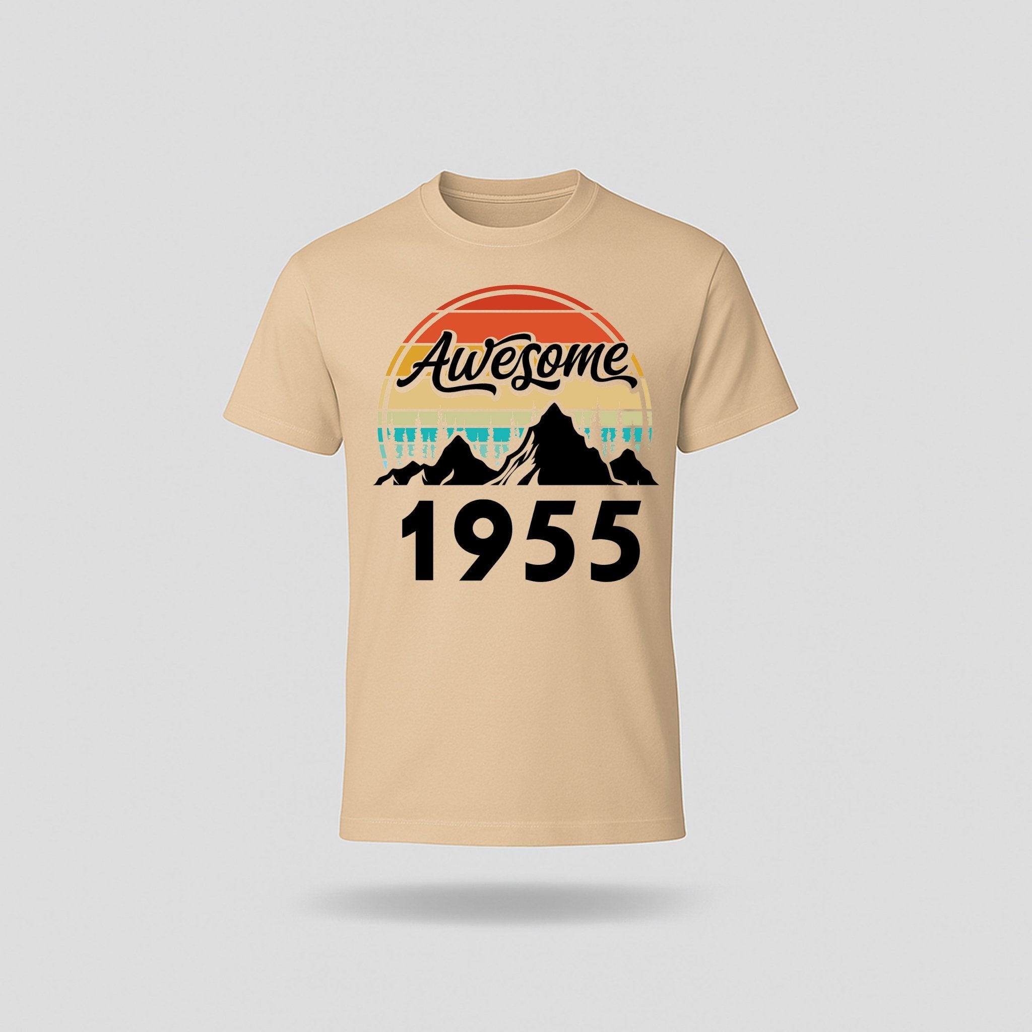 70th Birthday T-Shirt Awesome High - birthdaytees.co