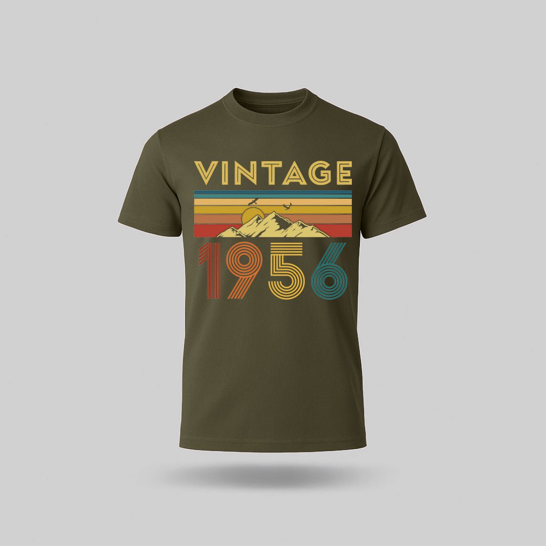 70th Birthday T-shirt, Vintage Retro - Birthday Tees