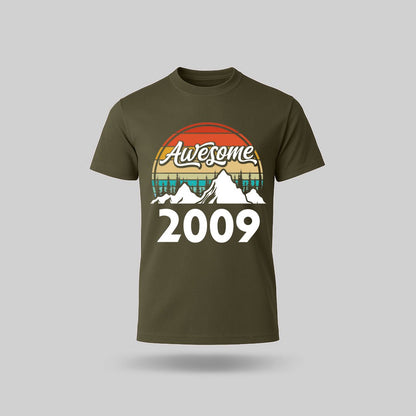 16th Birthday T-Shirt Awesome High - birthdaytees.co