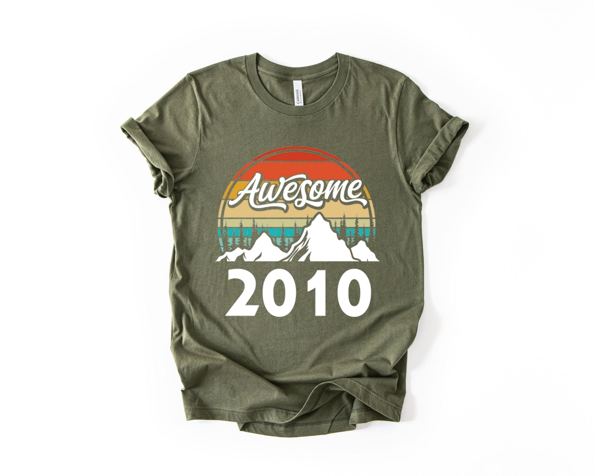 16th Birthday T-Shirt Awesome High - Birthday Tees