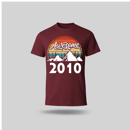 16th Birthday T-Shirt Awesome High - Birthday Tees