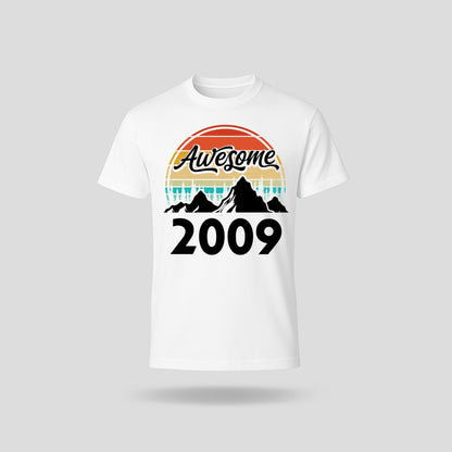 16th Birthday T-Shirt Awesome High - birthdaytees.co