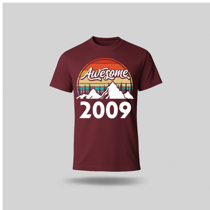 16th Birthday T-Shirt Awesome High - birthdaytees.co