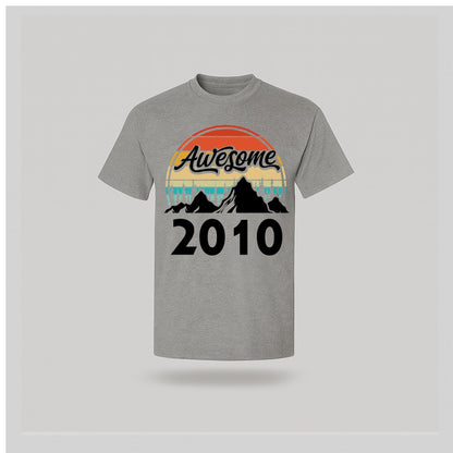 16th Birthday T-Shirt Awesome High - Birthday Tees