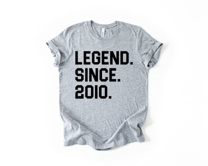 16th Birthday T-shirt - Legend Since - Birthday Tees