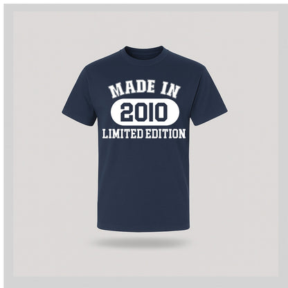 16th Birthday T-shirt - Made In - Birthday Tees