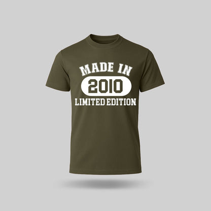 16th Birthday T-shirt - Made In - Birthday Tees