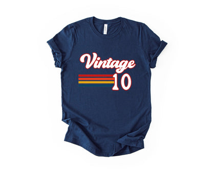 16th Birthday T-shirt, Retro Vintage - Birthday Tees