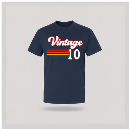 16th Birthday T-shirt, Retro Vintage - Birthday Tees