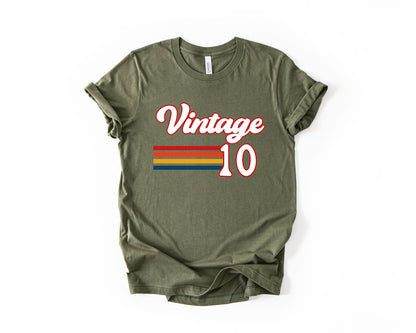 16th Birthday T-shirt, Retro Vintage - Birthday Tees