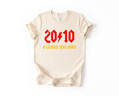 16th Birthday T-Shirt Rock Star - Birthday Tees