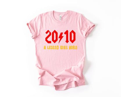 16th Birthday T-Shirt Rock Star - Birthday Tees