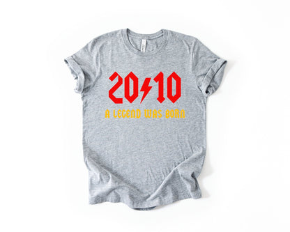 16th Birthday T-Shirt Rock Star - Birthday Tees