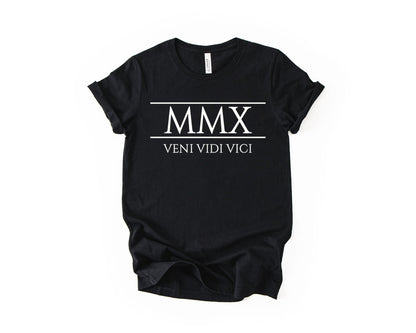 16th Birthday T-Shirt Roman Number - Birthday Tees