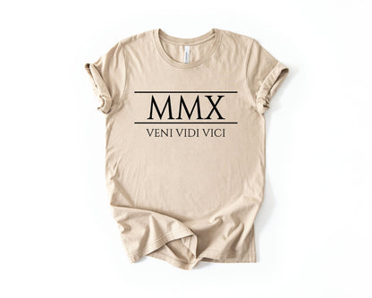 16th Birthday T-Shirt Roman Number - Birthday Tees