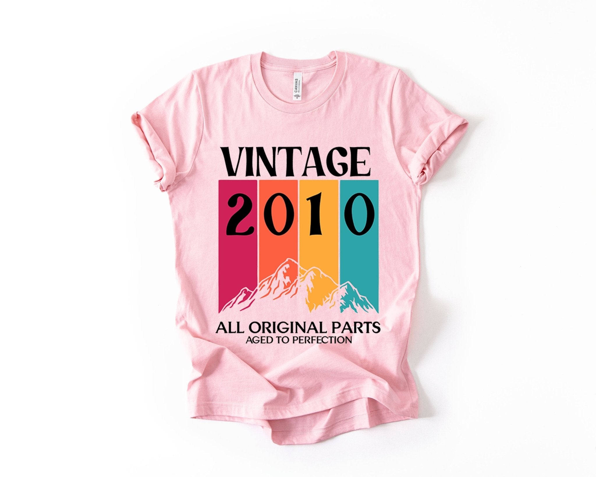 16th Birthday T-Shirt Vintage Mountain - Birthday Tees