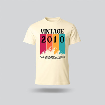 16th Birthday T-Shirt Vintage Mountain - Birthday Tees