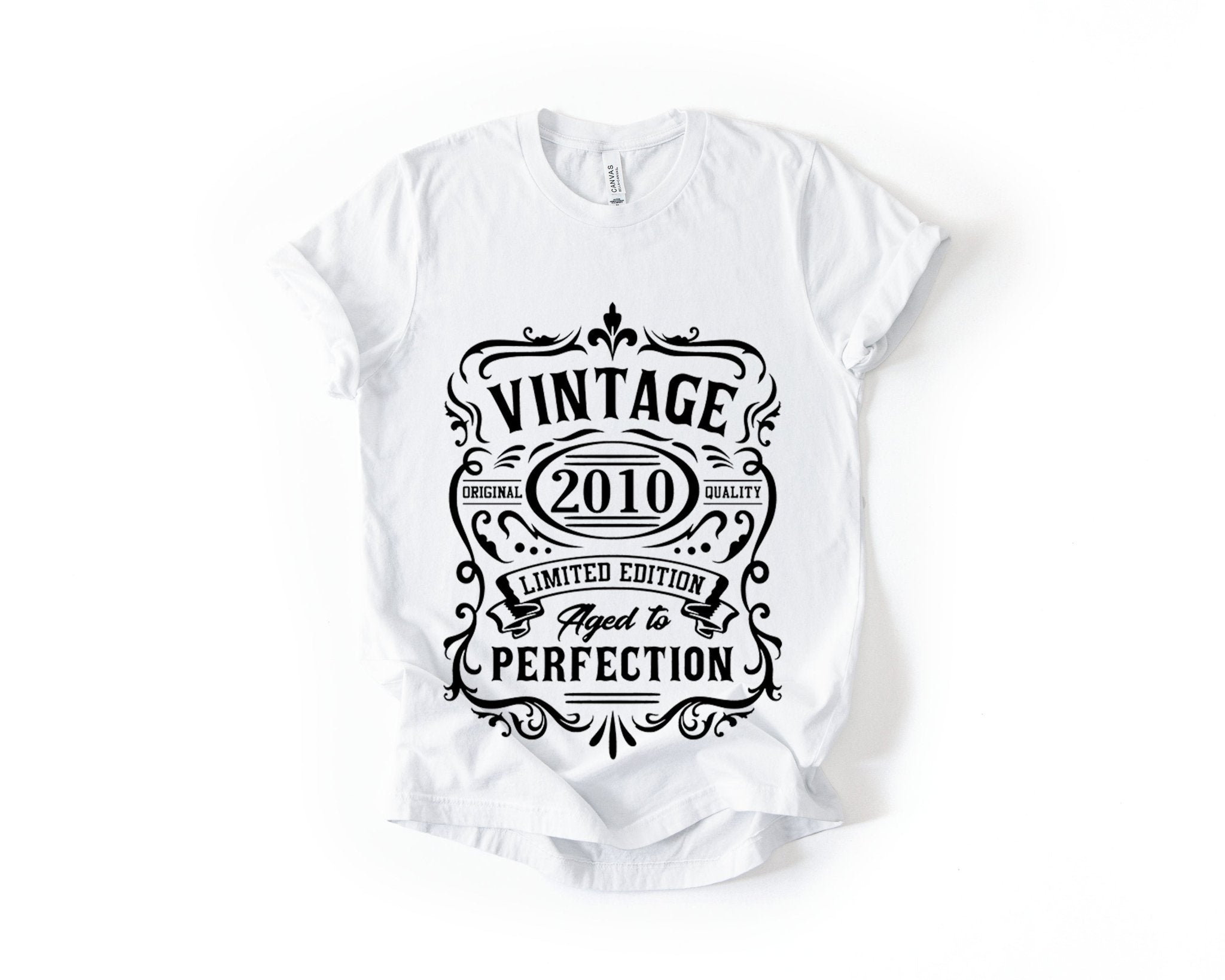 16th Birthday T-Shirt - Vintage Perfection - Birthday Tees