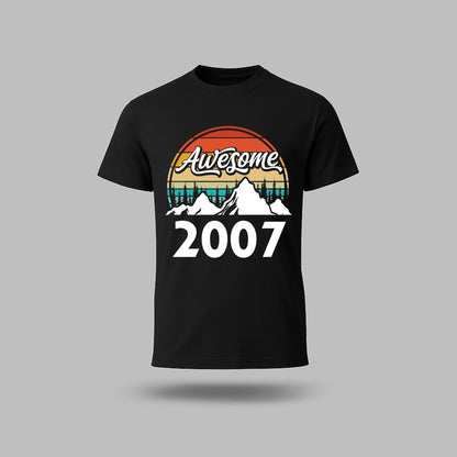 18th Birthday T-Shirt Awesome High - birthdaytees.co