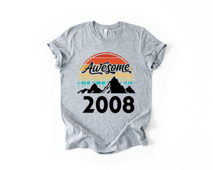 18th Birthday T-Shirt Awesome High - Birthday Tees