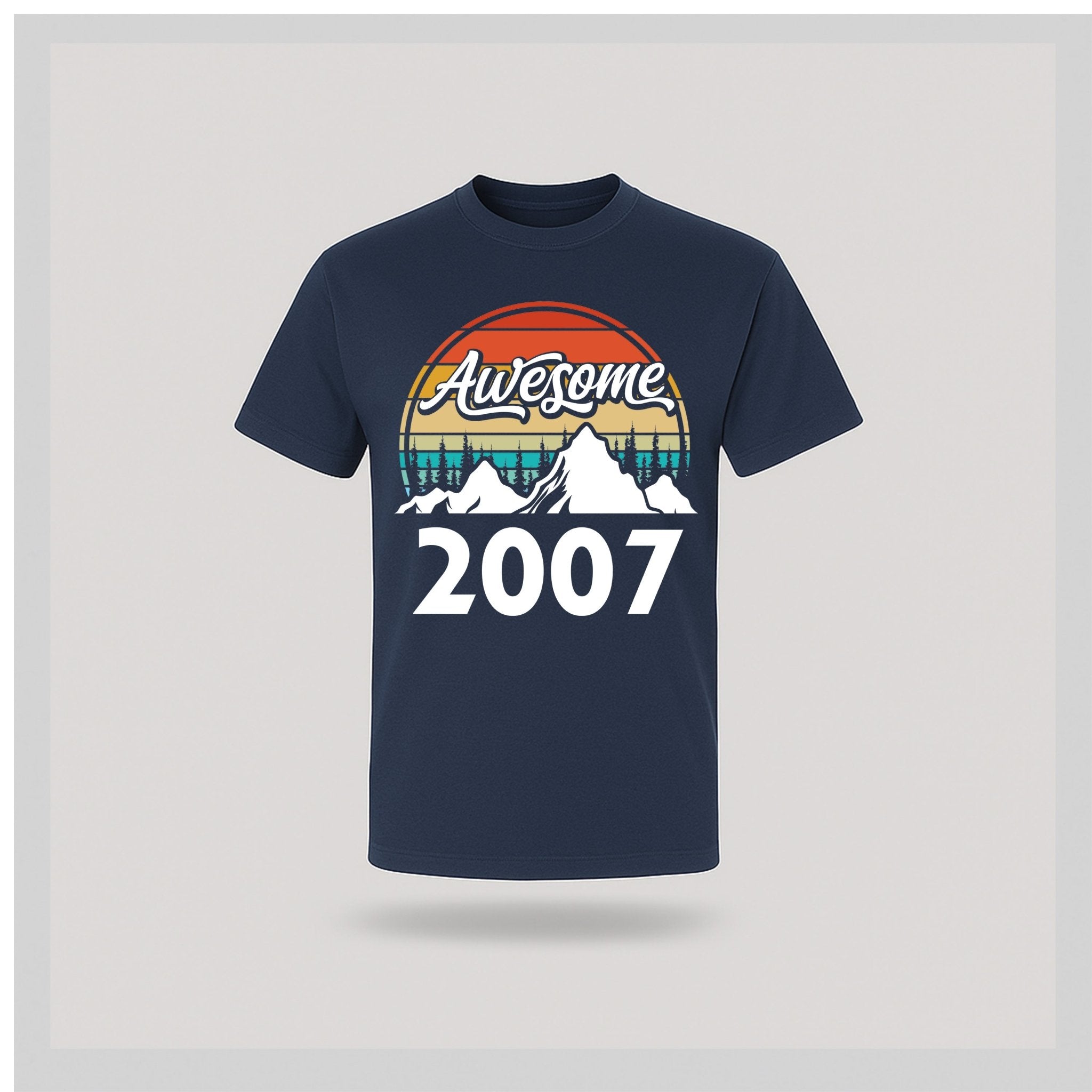 18th Birthday T-Shirt Awesome High - birthdaytees.co
