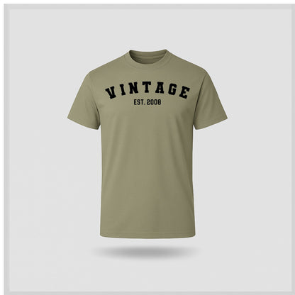 18th Birthday T-Shirt Classic Vintage - Birthday Tees