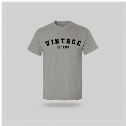 18th Birthday T-Shirt Classic Vintage - birthdaytees.co