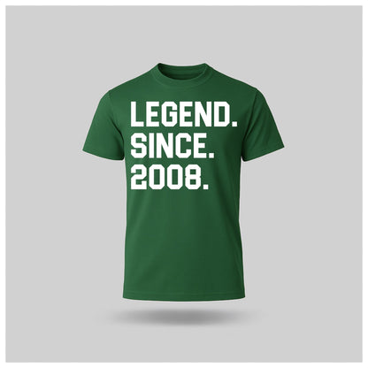 18th Birthday T-shirt - Legend Since - Birthday Tees