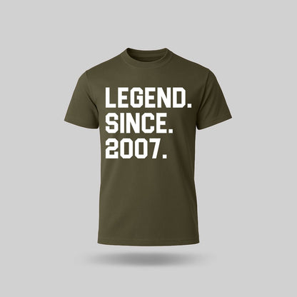 18th Birthday T-shirt - Legend Since - birthdaytees.co