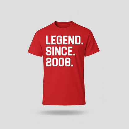 18th Birthday T-shirt - Legend Since - Birthday Tees