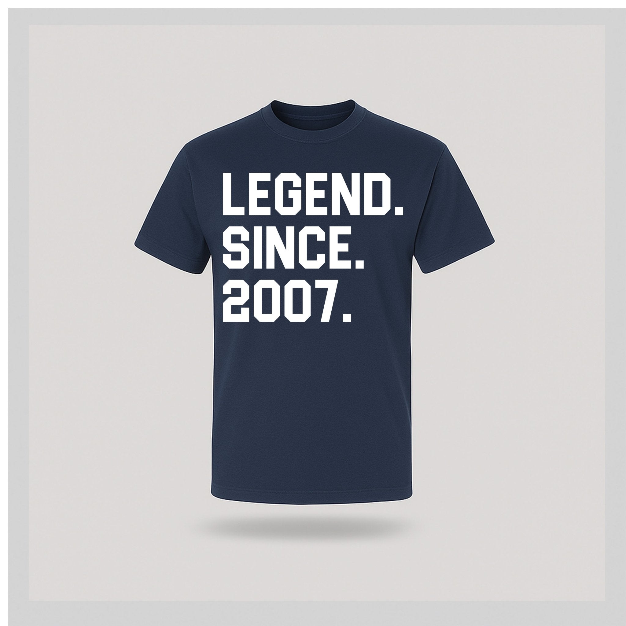 18th Birthday T-shirt - Legend Since - birthdaytees.co