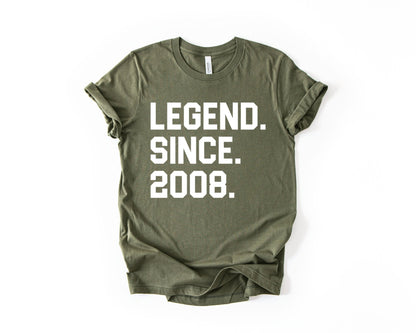 18th Birthday T-shirt - Legend Since - Birthday Tees