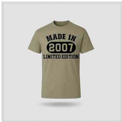 18th Birthday T-shirt - Made In - birthdaytees.co