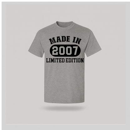 18th Birthday T-shirt - Made In - birthdaytees.co