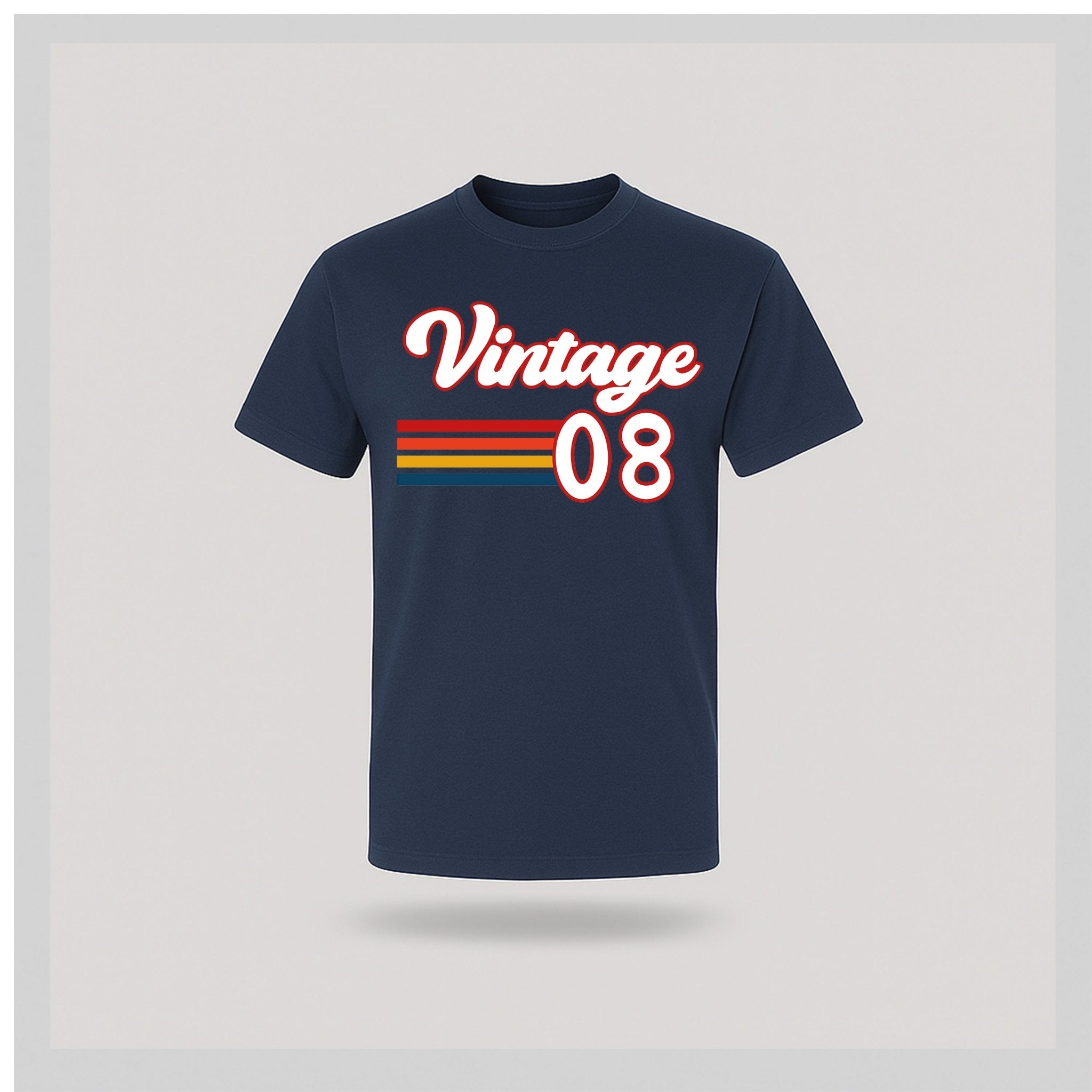 18th Birthday T-shirt, Retro Vintage - Birthday Tees
