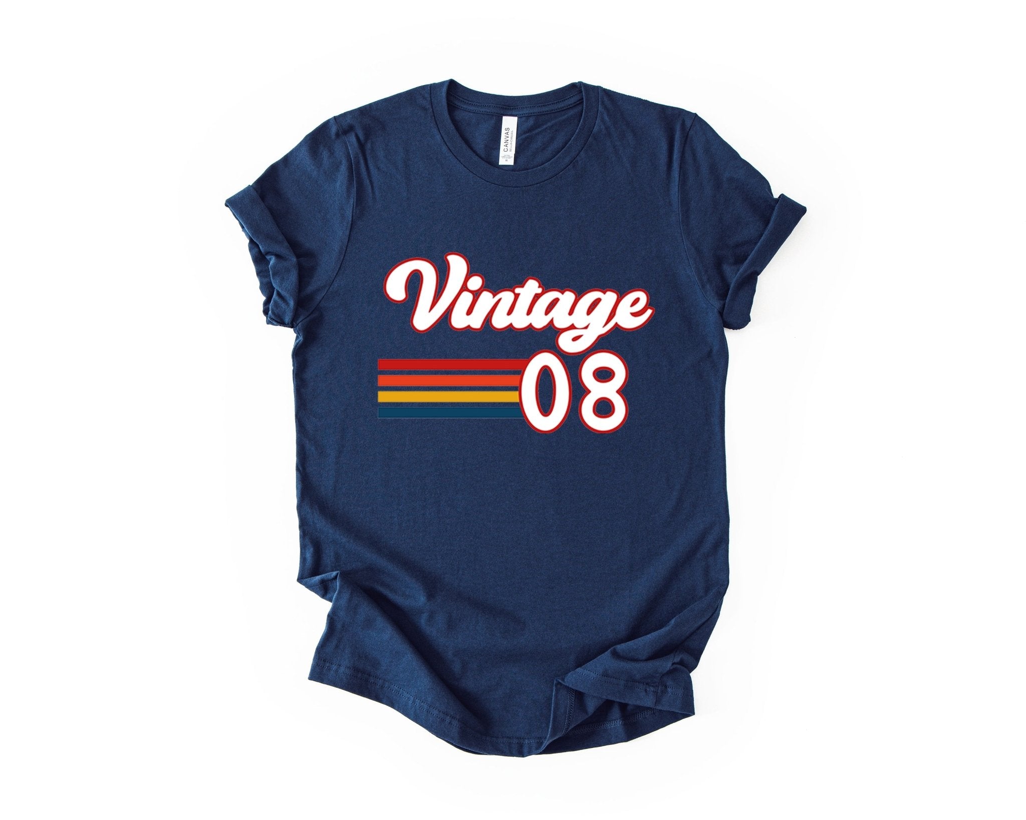 18th Birthday T-shirt, Retro Vintage - Birthday Tees