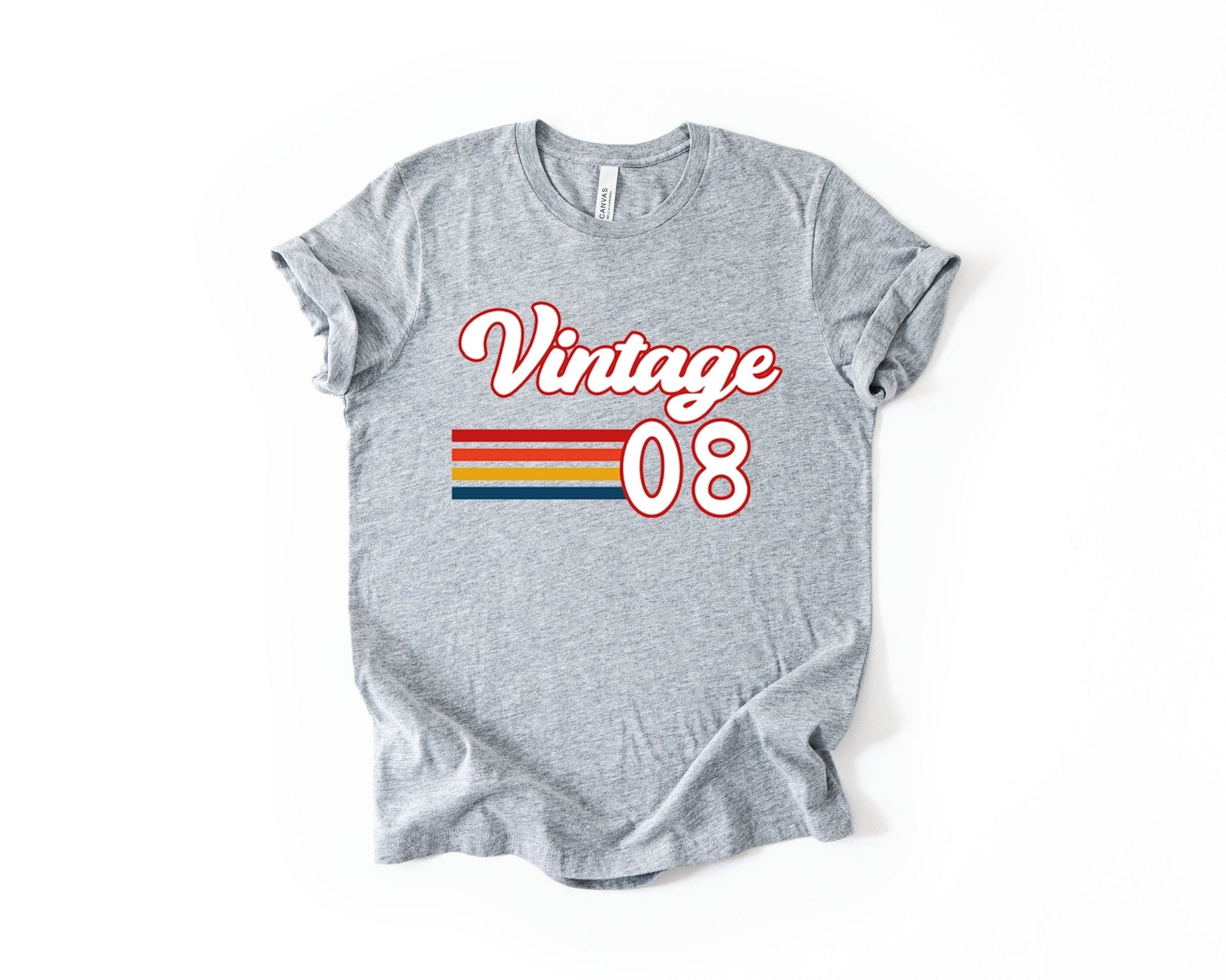 18th Birthday T-shirt, Retro Vintage - Birthday Tees