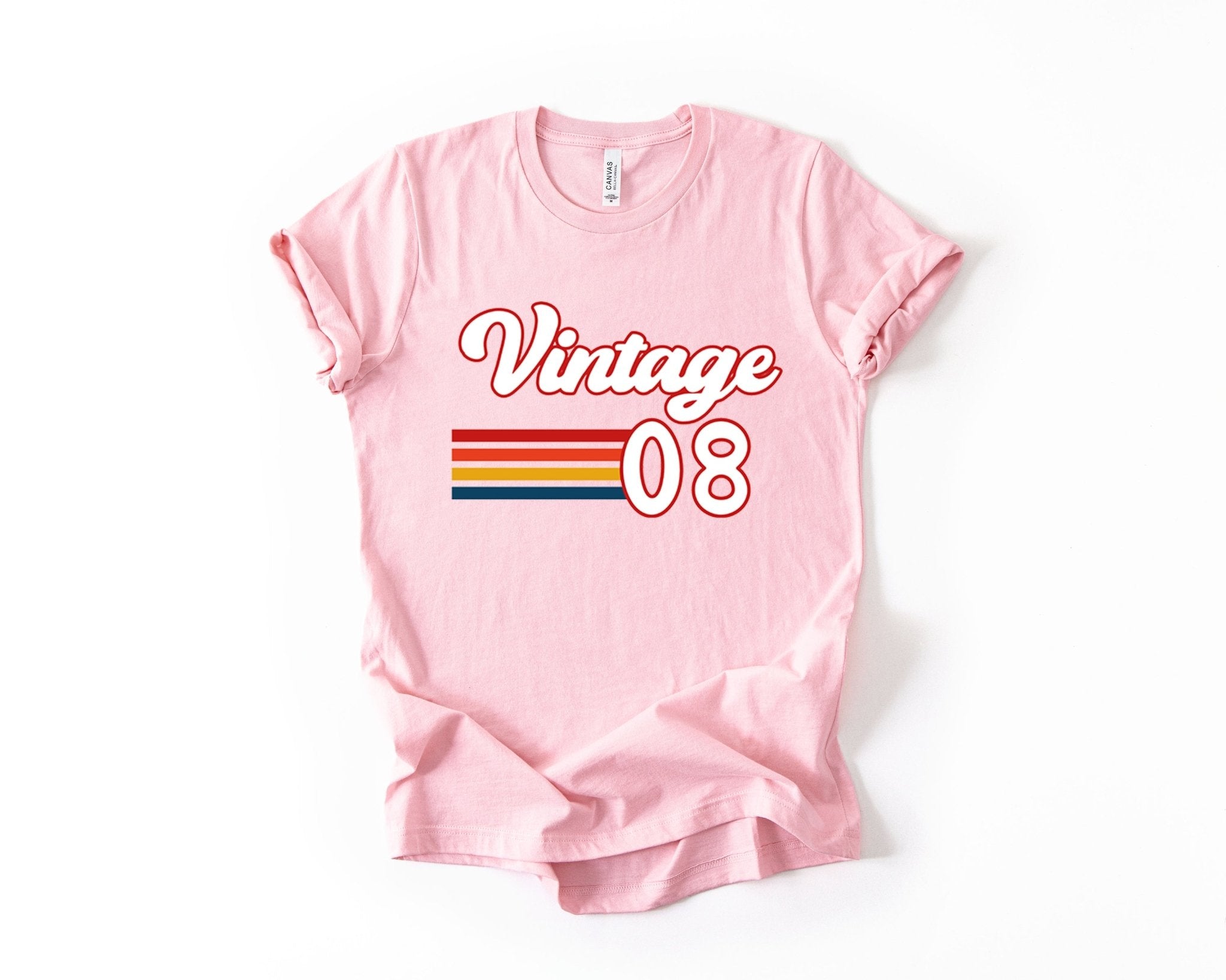 18th Birthday T-shirt, Retro Vintage - Birthday Tees