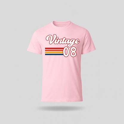 18th Birthday T-shirt, Retro Vintage - Birthday Tees